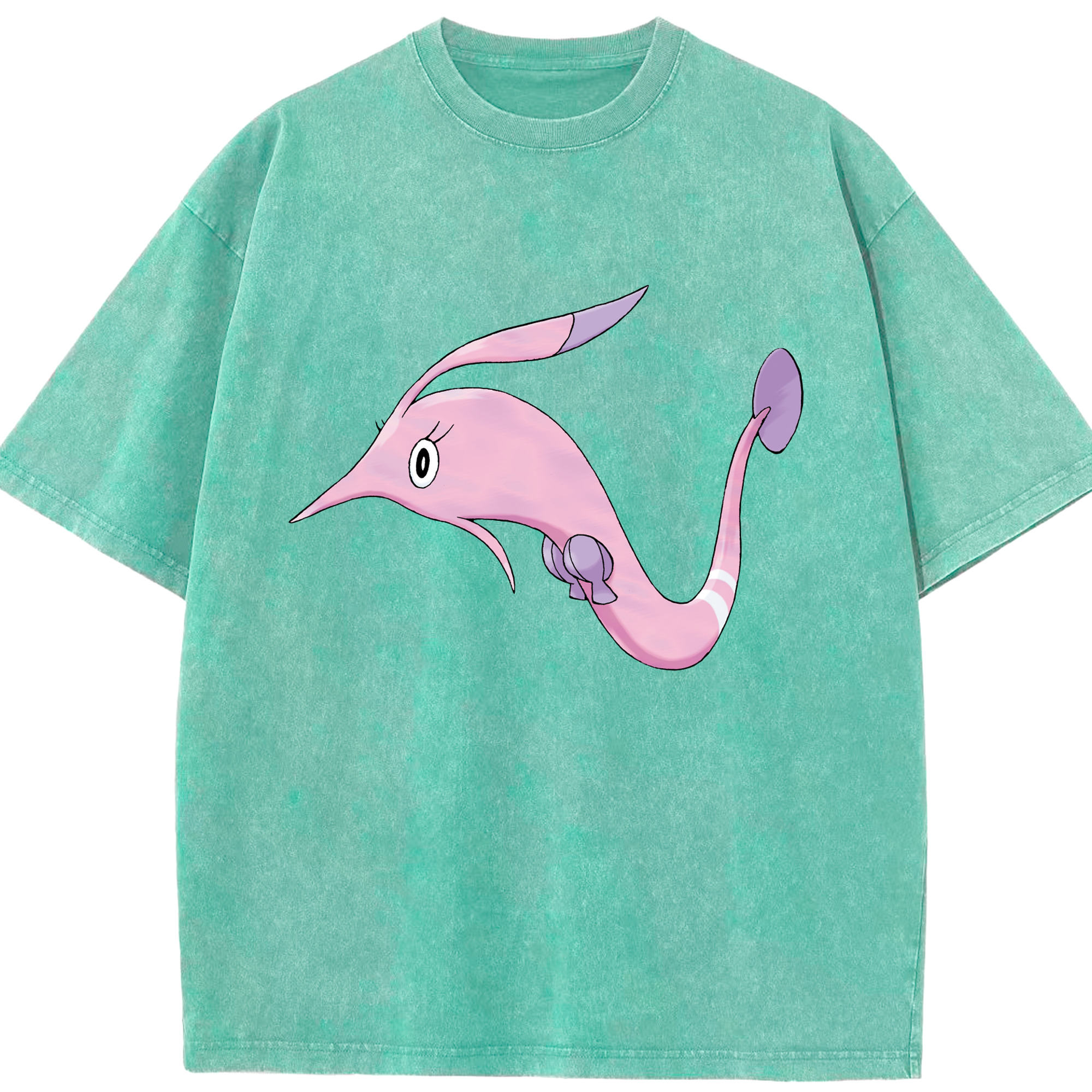（画像用） ポケットモンスター Pokémon 綿100% ヴィンテージ風 半袖Tシャツ（フロントプリント）